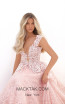 Tarik Ediz 50703 Pink Front Dress