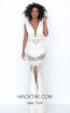 Tarik Ediz 50761 Ivory Front Dress