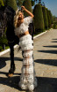 Tarik Ediz 50765 Ivory Back Dress