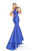 Tarik Ediz 50774 Royal Blue Back Dress