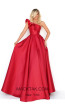 Tarik Ediz 50776 Red Front Dress