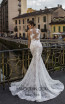 Tarik Ediz 93600 Ivory Back Dress