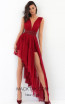 Tarik Ediz 93846 Red Front Dress