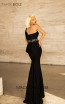 Tarik Ediz 93893 Black Back Evening Dress