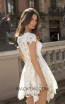Tarik Ediz 93895 Ivory Back Dress
