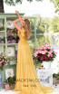 Tarik Ediz 93897 Yellow Back Dress
