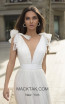 Tarik Ediz 93897 Ivory Front Dress