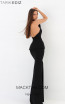 Tarik Ediz 93912 Black Back Evening Dress