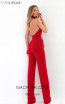 Tarik Ediz 93914 Red Back Evening Dress