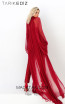 Tarik Ediz 93916 Red Back Evening Dress