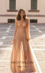 Tarik Ediz 93924 Nude Front Dress