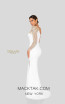 Terani 1911E9094 Ivory Back Evening Dress