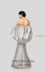 Terani 1911E9110 Taupe Back Evening Dress