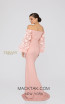 Terani 1911E9128 Blush Back Evening Dress