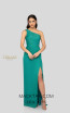 Terani 1911E9610 Turquoise Front Evening Dress