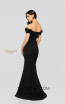 Terani 1911E9621 Black Back Evening Dress