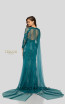 Terani 1911GL9468 Peacock Back Pageant Dress