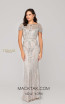 Terani 1911GL9487 Platinium Front Pageant Dress
