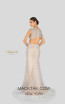 Terani 1911GL9500 Crystal Silver Back Pageant Dress