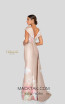 Terani 1911M9315 Champagne Silver Back Mother of Bride Dress