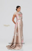 Terani 1911M9315 Champagne Silver Front Mother of Bride Dress