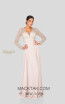 Terani 1911M9326 Champagne Front Mother of Bride Dress
