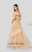 Terani 1911M9665 Champagne Back Mother of Bride Dress
