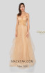 Terani 1911M9665 Champagne Front Mother of Bride Dress