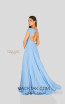 Terani 1912B9695 Bridesmaid French Blue Back Dress