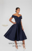 Terani 1912C9656 Navy Front Cocktail Dress