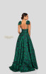 Terani 1912E9169 Forest Green Back Evening Dress