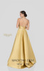 Terani 1912E9202 Gold Back Evening Dress