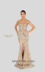 Terani 1912GL9572 Gold Front Pageant Dress