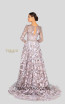 Terani 1913M9408 Mother of Bride Blush Back Dress