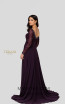 Terani 1913M9419 Mother of Bride Plum Back Dress