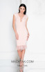 Terani 1811C6011 Blush Front Dress