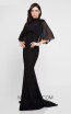 Terani 1815E6803 Black Front Dress