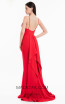 Terani 1821E7166 Red Back Dress