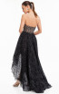 Terani 1822C7047 Black Silver Back Dress