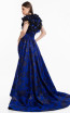 Terani 1822E7265 Royal Blue Back Dress