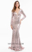 Terani 1822E7322 Blush Front Dress
