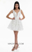 Terani 1822H7875 Ivory Front Dress