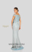 Terani 1911M9344 Mother of Bride Sage Silver Back Dress