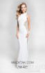 Terani 1715P2973 Ivory Front Dress 