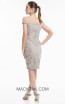 Terani 1821C7039 Silver Back Dress