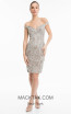 Terani 1821C7039 Silver Front Dress
