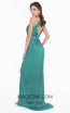 Terani 1821E7119 Emerald Back Evening Dress