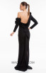 Terani 1821E7133 Black Back Dress