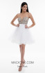 Terani 1821H7772 Crystal Ivory Front Dress