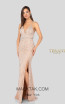 Terani 1911P8212 Blush Nude Front Dress